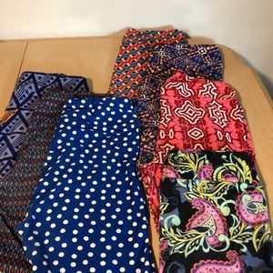 Lularoe bundle- 7 pairs of tall and curvy leggings